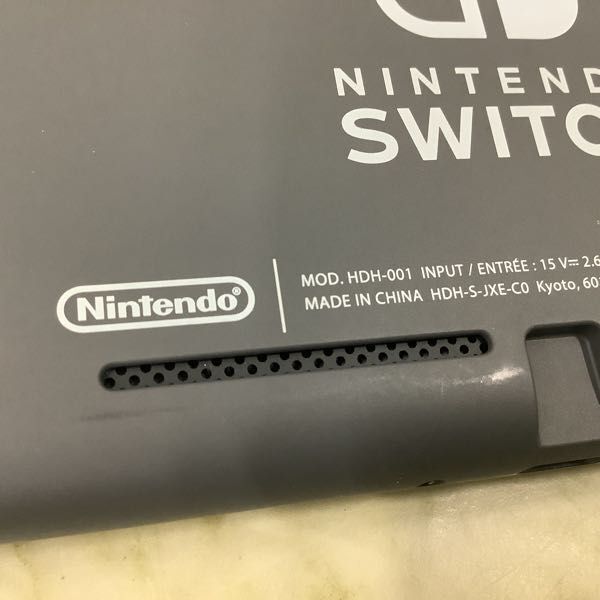1円〜 動作確認/初期化済 箱無 Nintendo Switch Lite HDH-001 グレー 本体_画像3