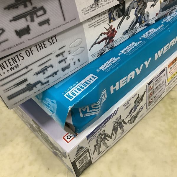 1円〜 バンダイ 等 HG 1/72 他 境界戦機 ウェポンセット ヘヴィウェポンユニット23EX マギアブレード 他_画像9