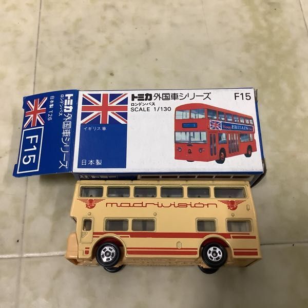 1円〜 青箱トミカ 外国車シリーズ 日本製 ロンドンバス ネオプランバス スカイライナー 他_画像3