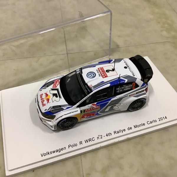 1 jpy ~ Spark 1/43 Volkswagen Polo R WRC No.2 4th Rally de Monte Carlo 2014 other 