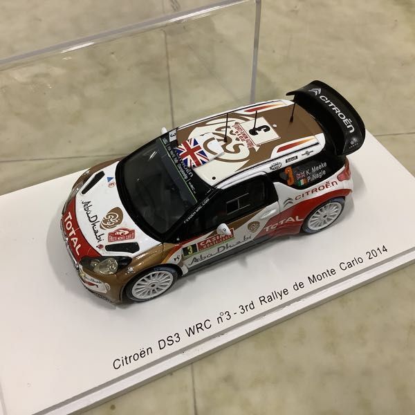 1 jpy ~ Spark 1/43 Volkswagen Polo R WRC No.2 4th Rally de Monte Carlo 2014 other 