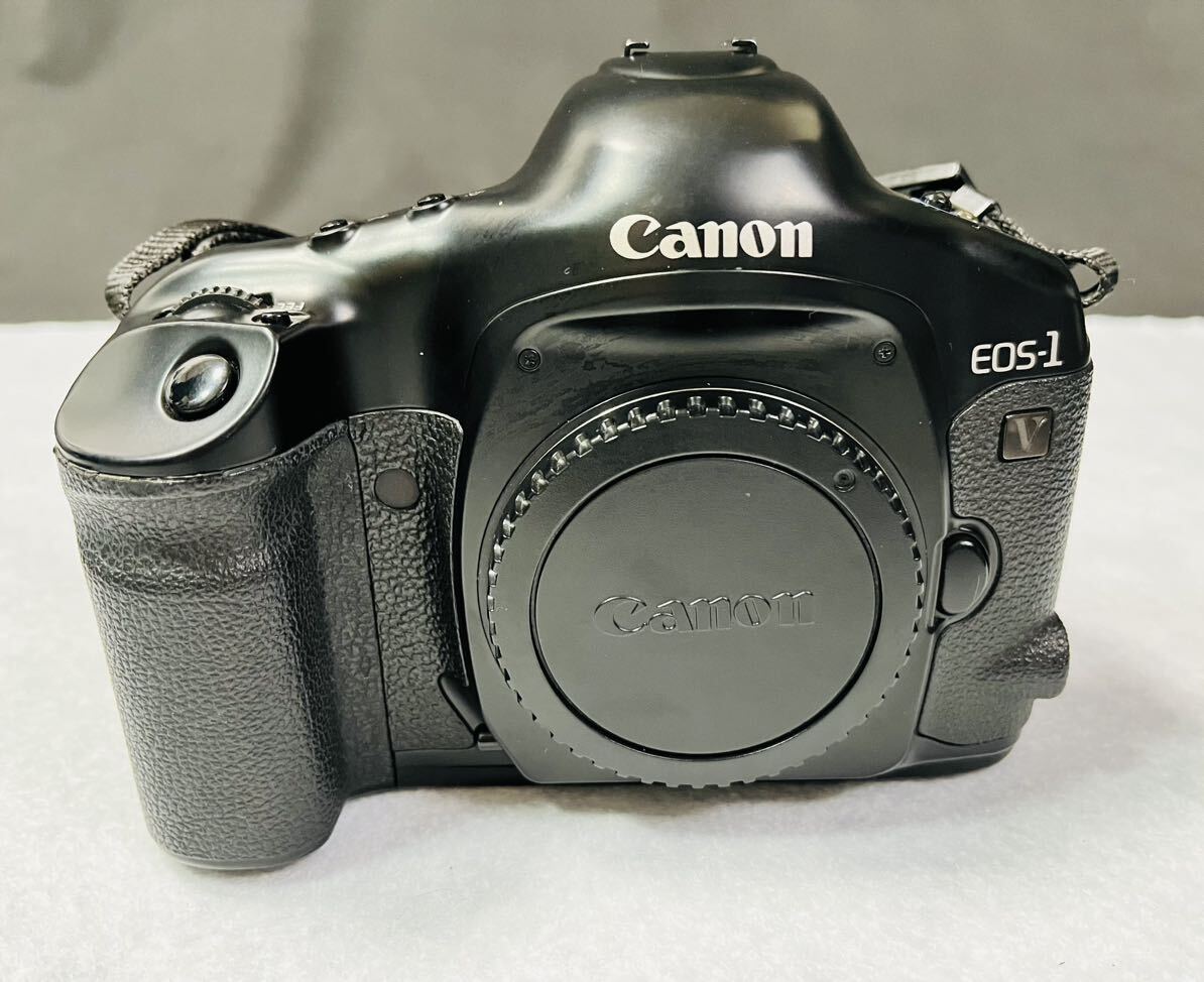 ◎ Canon キャノン EOS-1V ボディ 1眼レフフィルムカメラ 防湿庫保管品 / 265934 / 515-1 _画像2