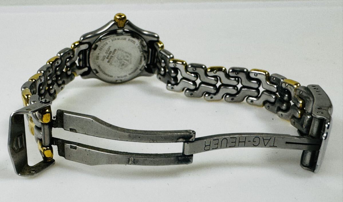 Ψ [TAG HEUER] TAG Heuer cell Date S05.008M quartz lady's wristwatch /264991/430-35
