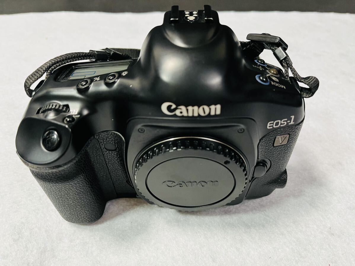 ◎ Canon キャノン EOS-1V ボディ 1眼レフフィルムカメラ 防湿庫保管品 / 265934 / 515-1 _画像3