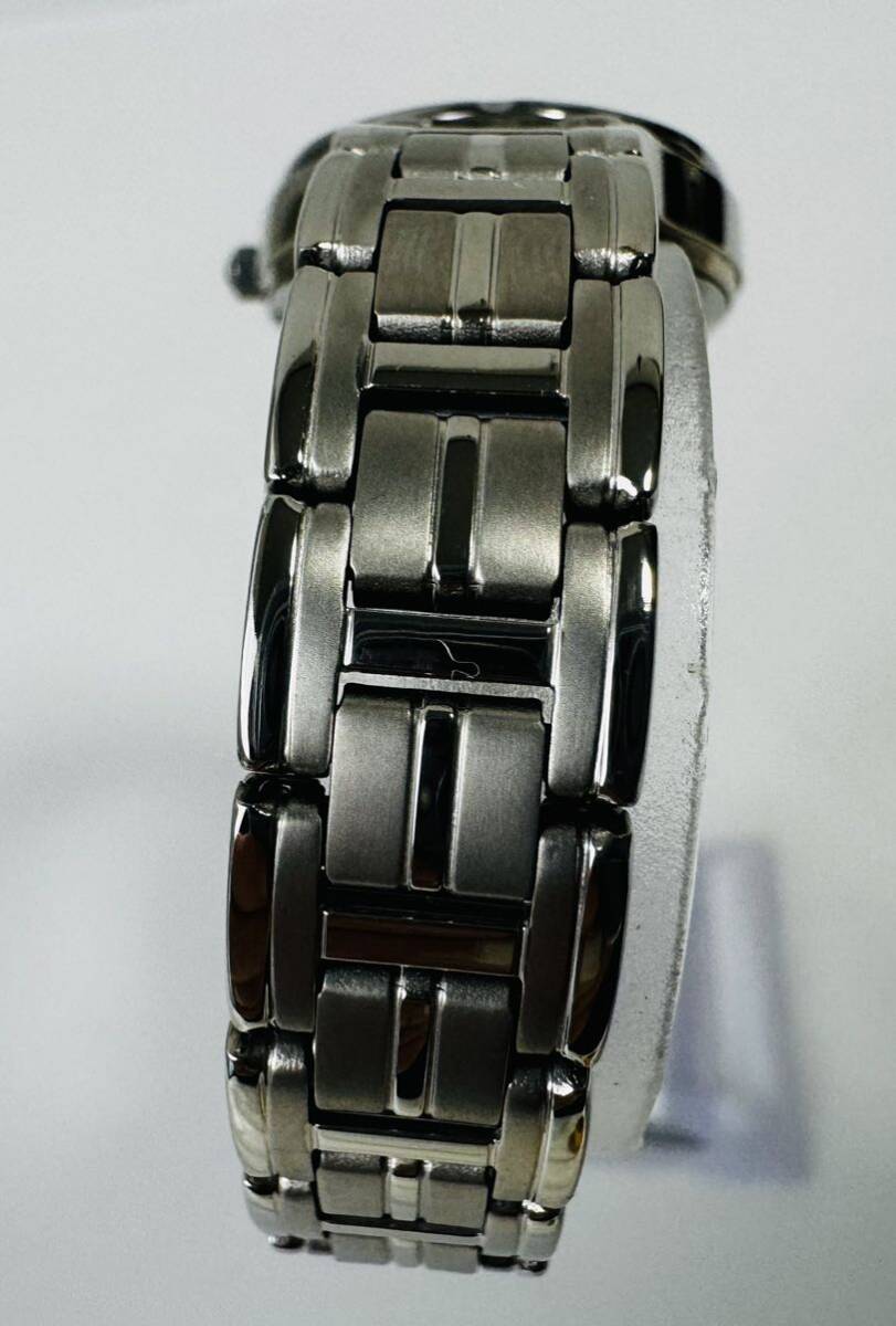 Ψ CITIZEN シチズン Eco-Drive エコドライブTITANIUM クォーツ 3針 E101-S042011 腕時計 箱・取説付/264887/430-41_画像5