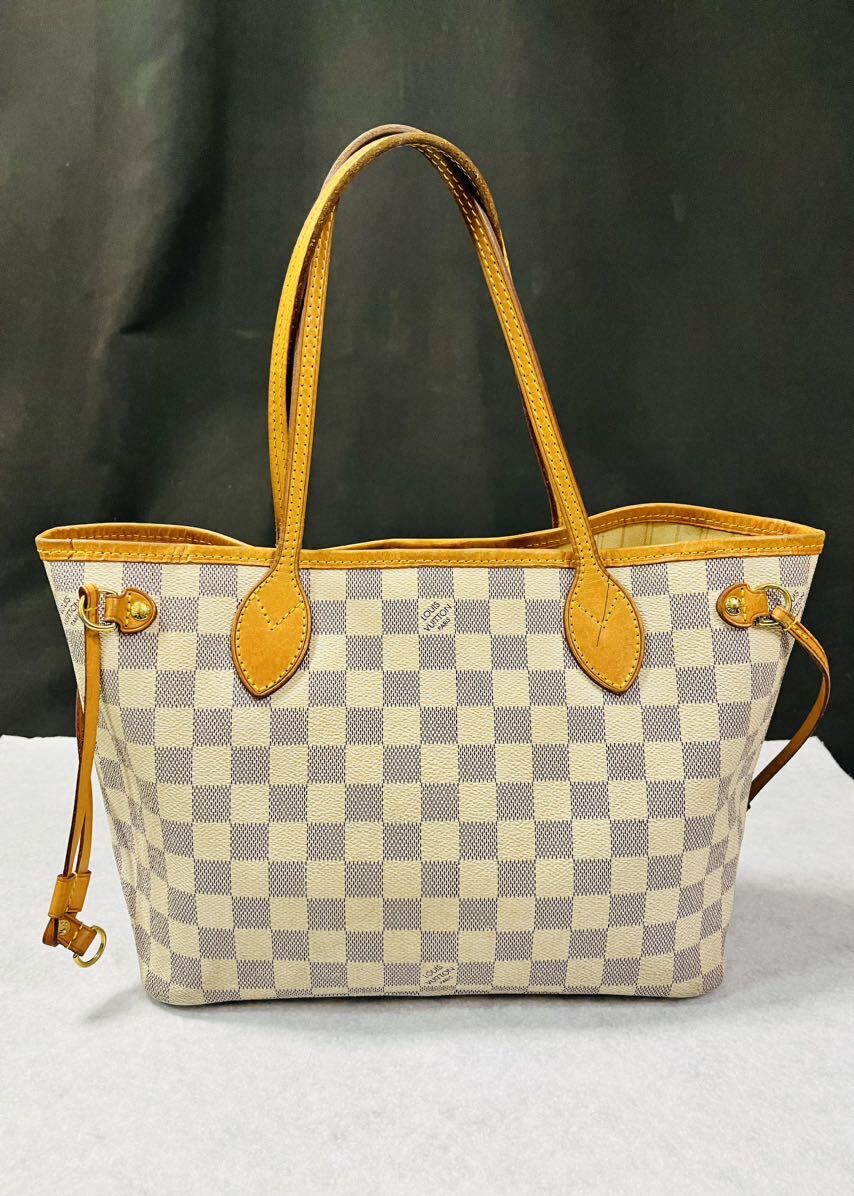 Φ LOUIS VUITTON ルイヴィトン ネヴァーフル PM ダミエ・アズール ショルダーバッグ N51110 / 264851 / 430-3_画像2