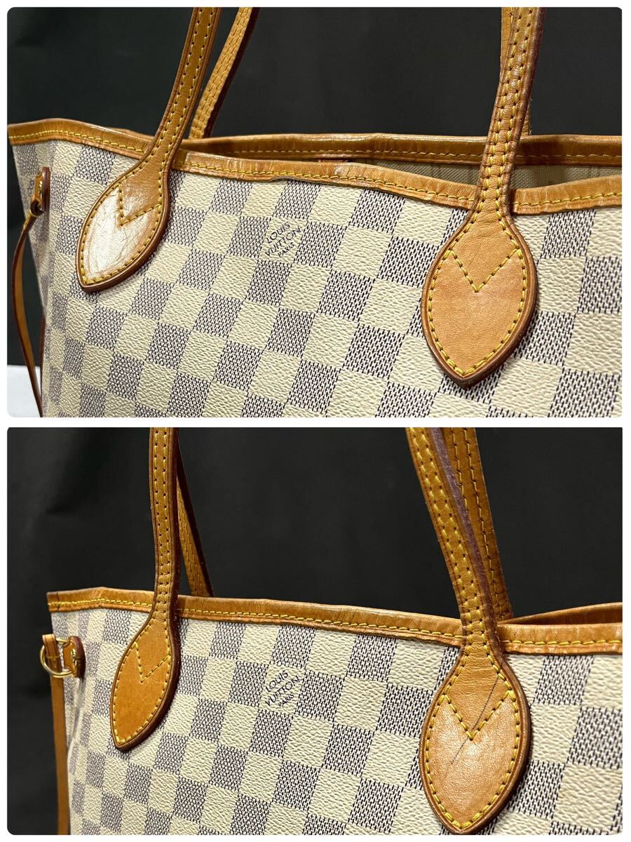 Φ LOUIS VUITTON ルイヴィトン ネヴァーフル PM ダミエ・アズール ショルダーバッグ N51110 / 264851 / 430-3_画像5