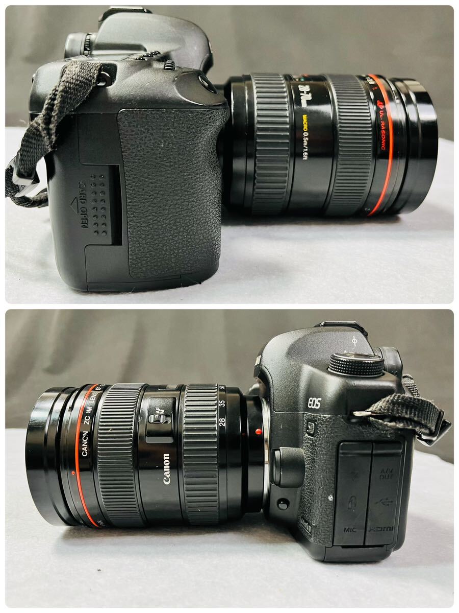 ◎ Canon キャノン EOS 5D MarkⅡ 1眼レフデジタルカメラ / EF 28-70mm F2.8 /防湿庫保管品 / 265935 265937 / 515-2_画像4
