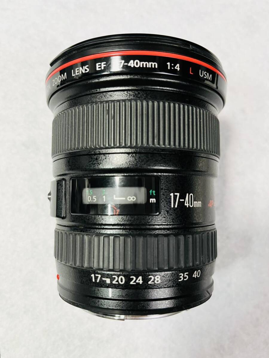 ◎ Canon キャノン カメラレンズ / ZOOM LENS EF 17-40mm F1.4 L USM /防湿庫保管品 / 265939 / 515-3 _画像2