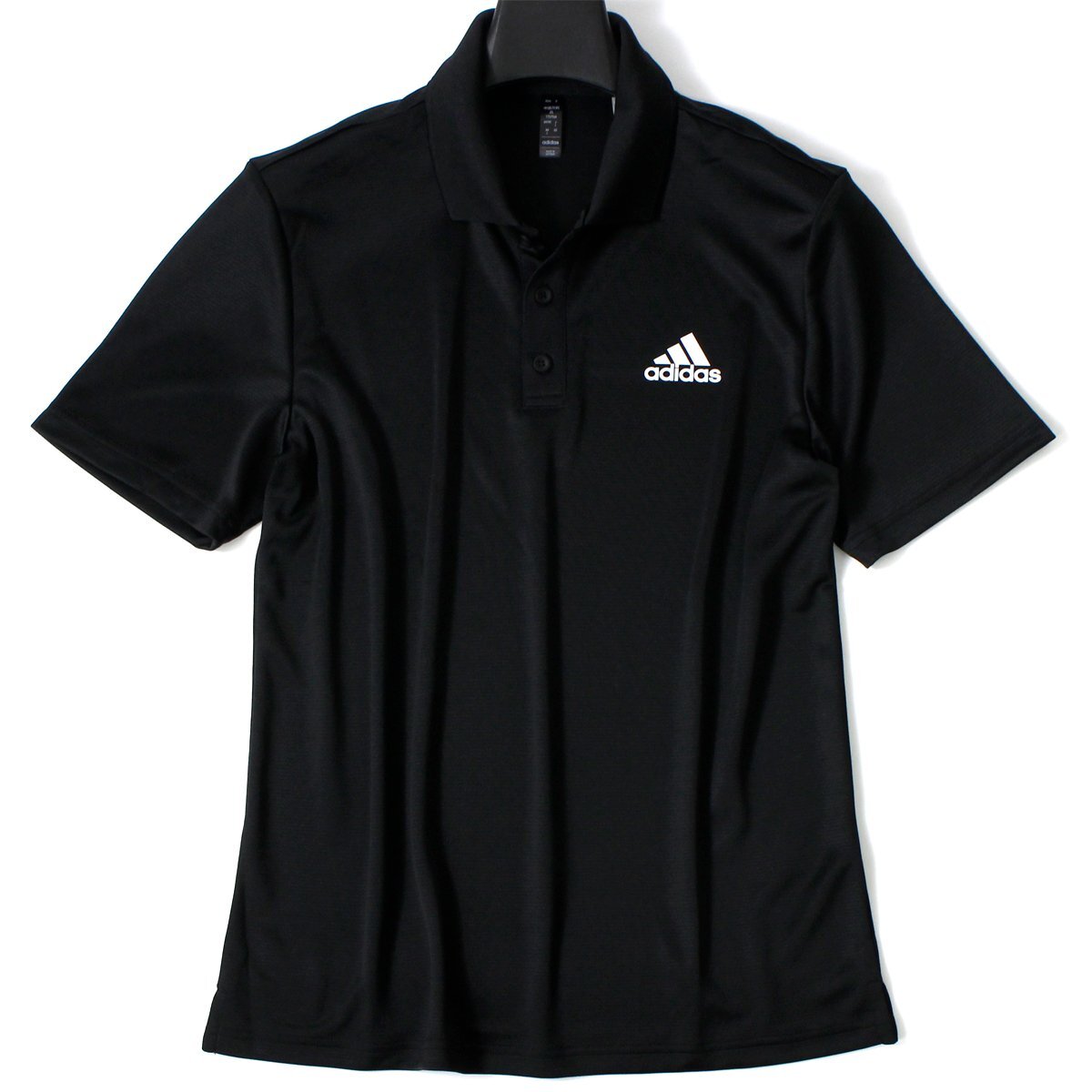  новый товар Adidas Golf . рекомендация рубашка-поло с коротким рукавом XO весна лето adidas GOLF стрейч рубашка спорт одежда мужской summer чёрный *CC2283C