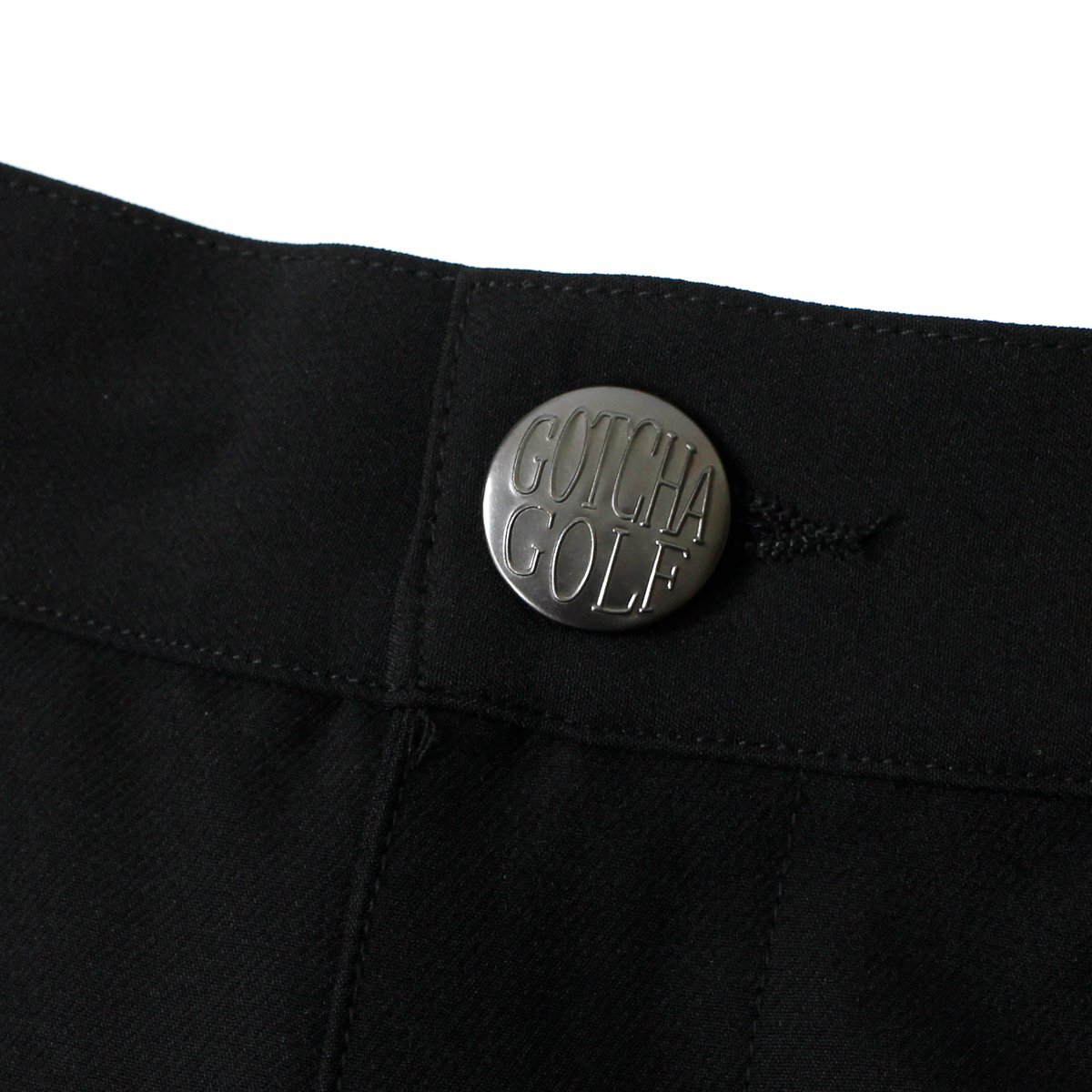  новый товар Gotcha Golf 4way стрейч водоотталкивающий длинные брюки XXL весна лето GOTCHA GOLF низ мужской одежда .. вышивка чёрный *CG2313C