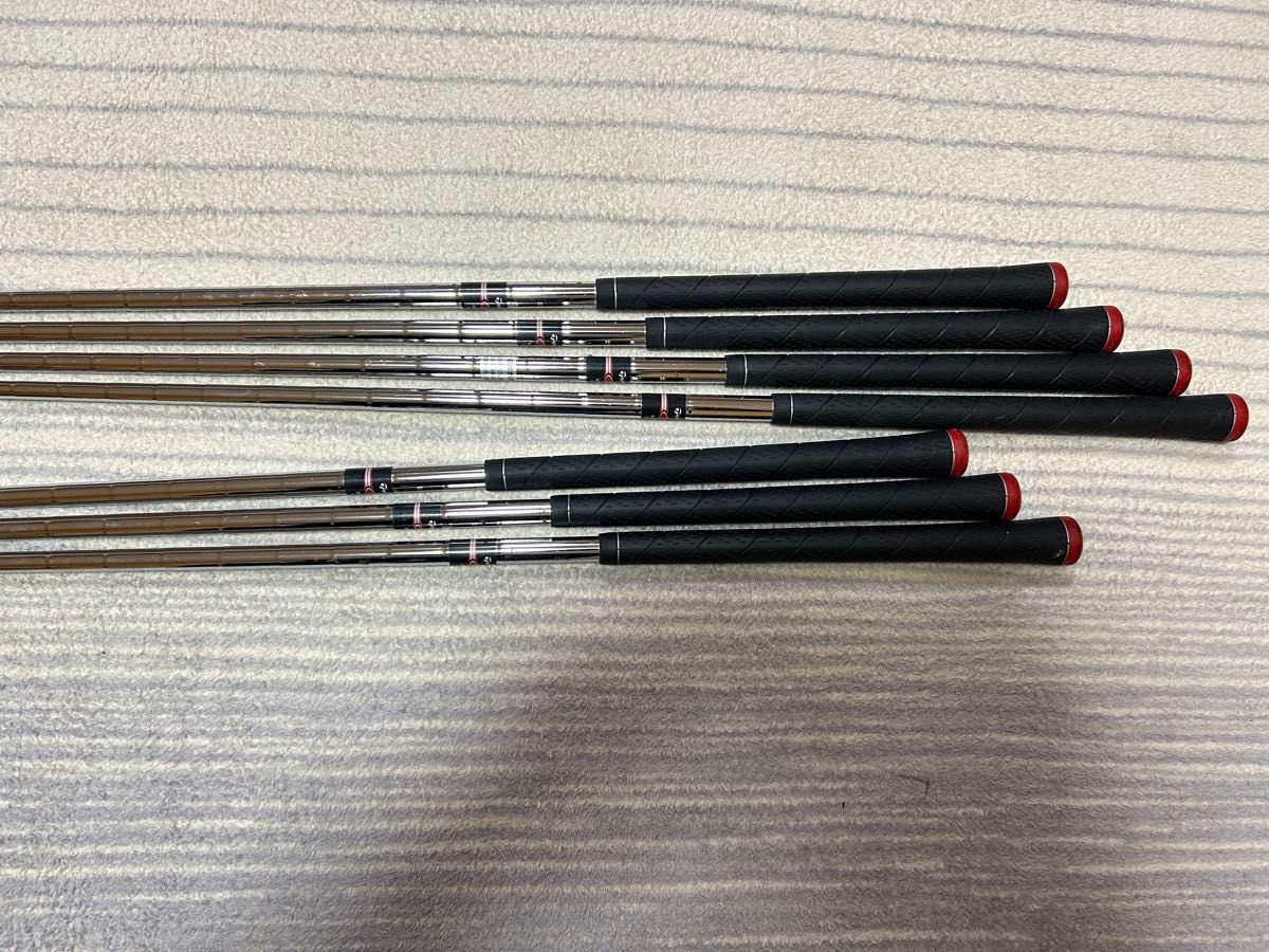 TaylorMade テーラーメイド BURNER PLUS バーナープラス アイアン7本セット フレックスS 5-9 PW SW