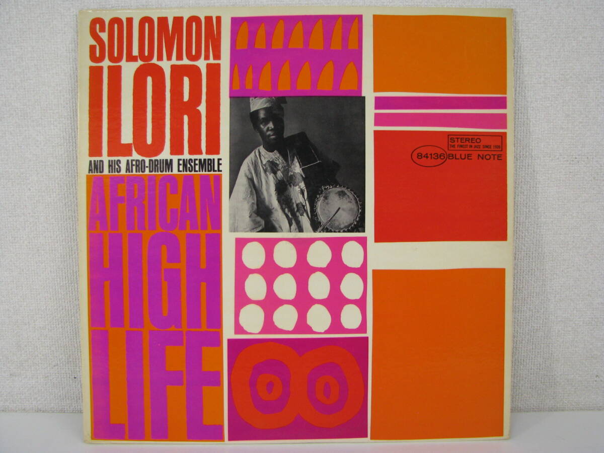 LP レコード SOLOMON ILORI AND HIS AFRO-DRUM ENSEMBLE / VAN GELDER刻印 / BLUE NOTEの画像1