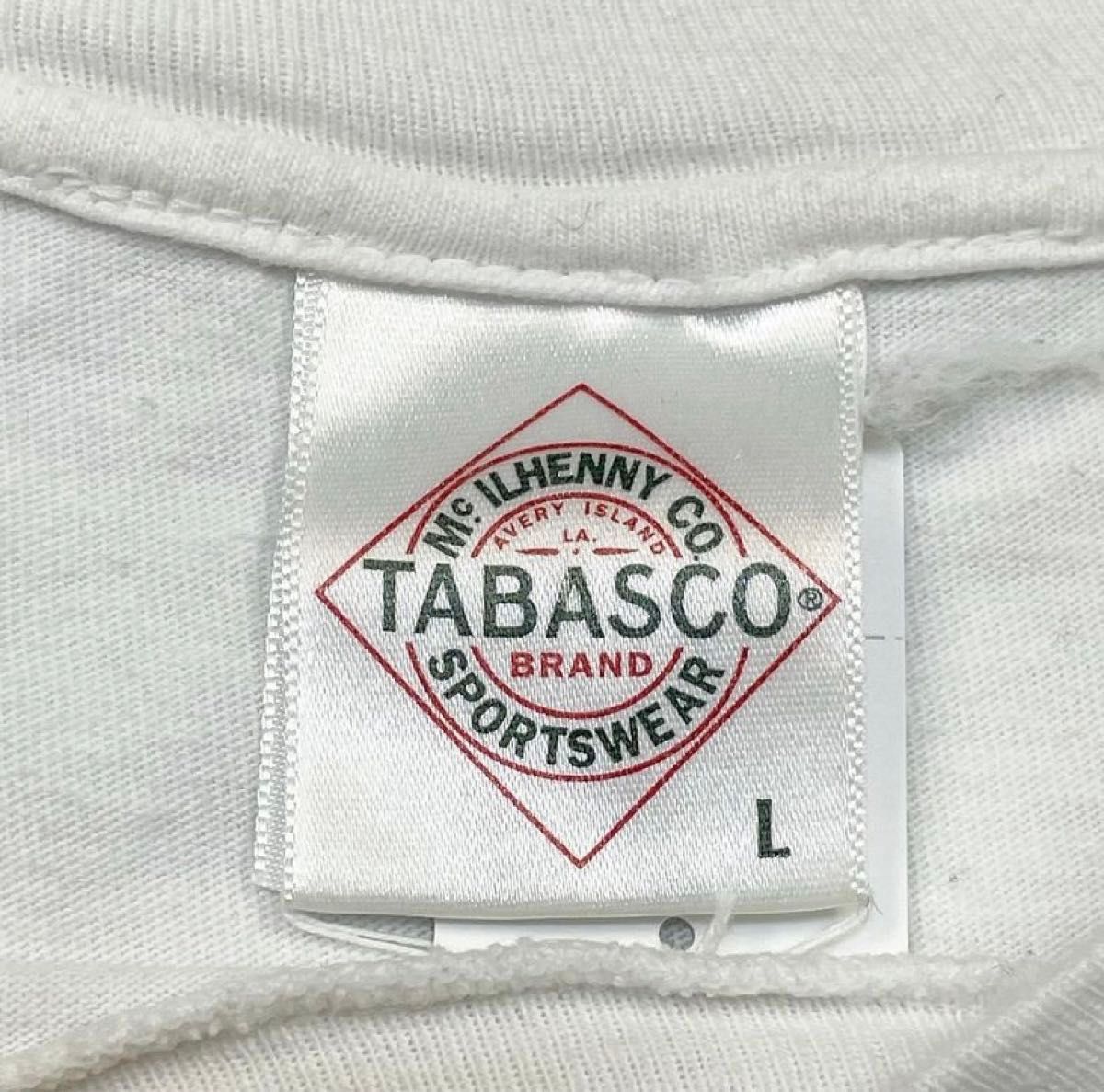 90s TABASCO S/S T-Shirt Made In USA
