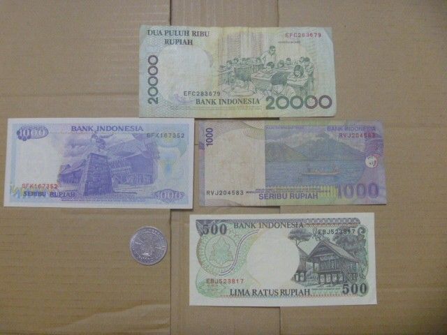 インドネシア 古銭 古紙幣 硬貨 外国貨幣 コイン 外国紙幣 外国銭 セット まとめ売り 同梱割引あり