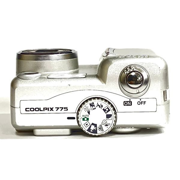 CDM826K Nikon ニコン Coolpix 775/E775 コンパクトデジタルカメラ シルバー系_画像3