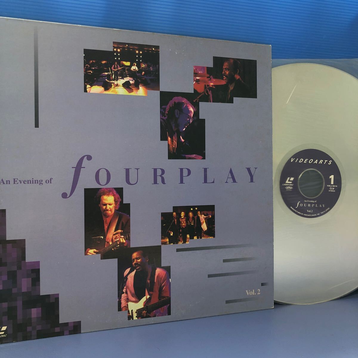 i LD laser disk four Play An Evening of fOURPLAY Vol.2 LP record 5 point and more successful bid free shipping 