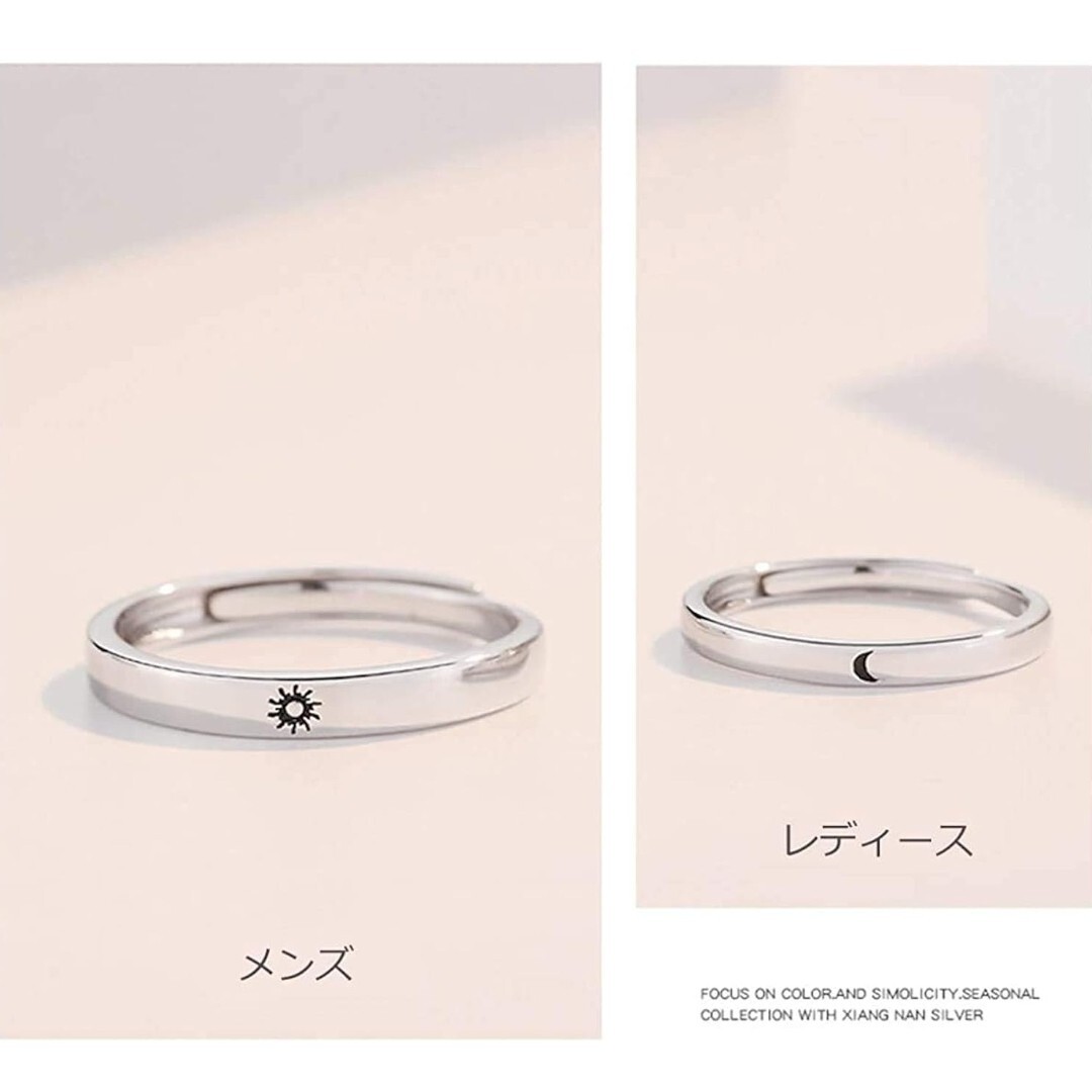 X996 ペアリング 結婚指輪 シルバー レディース メンズ カップル_画像4
