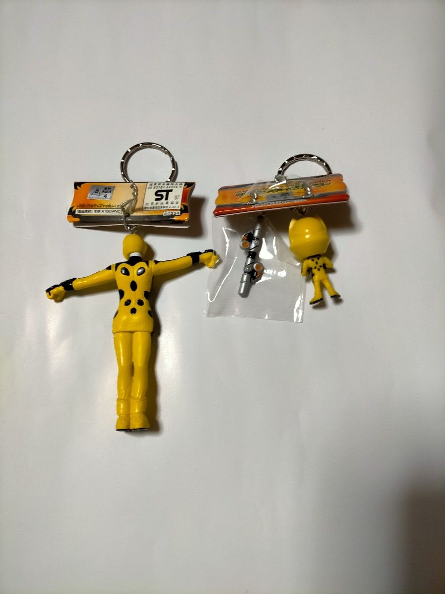 獣拳戦隊ゲキレンジャー ゲキイエロー キーホルダーセット 獣拳戦隊ゲキレンジャー ゲキイエロー キーホルダーセット