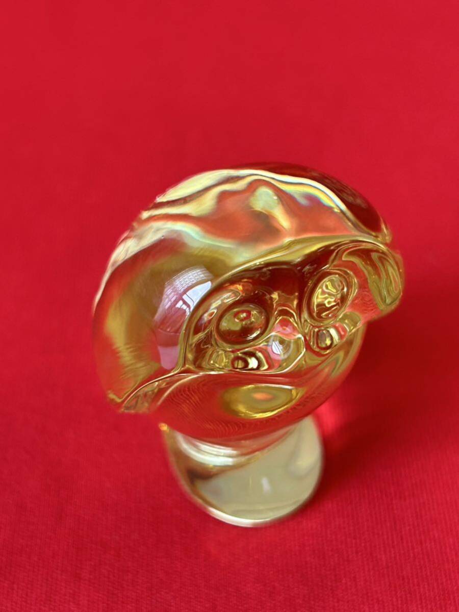 Bibian 比比昂- Baccarat バカラクリスタルフクロウ梟黄色 Bibian 比比昂- Baccarat バカラクリスタルフクロウ梟黄色