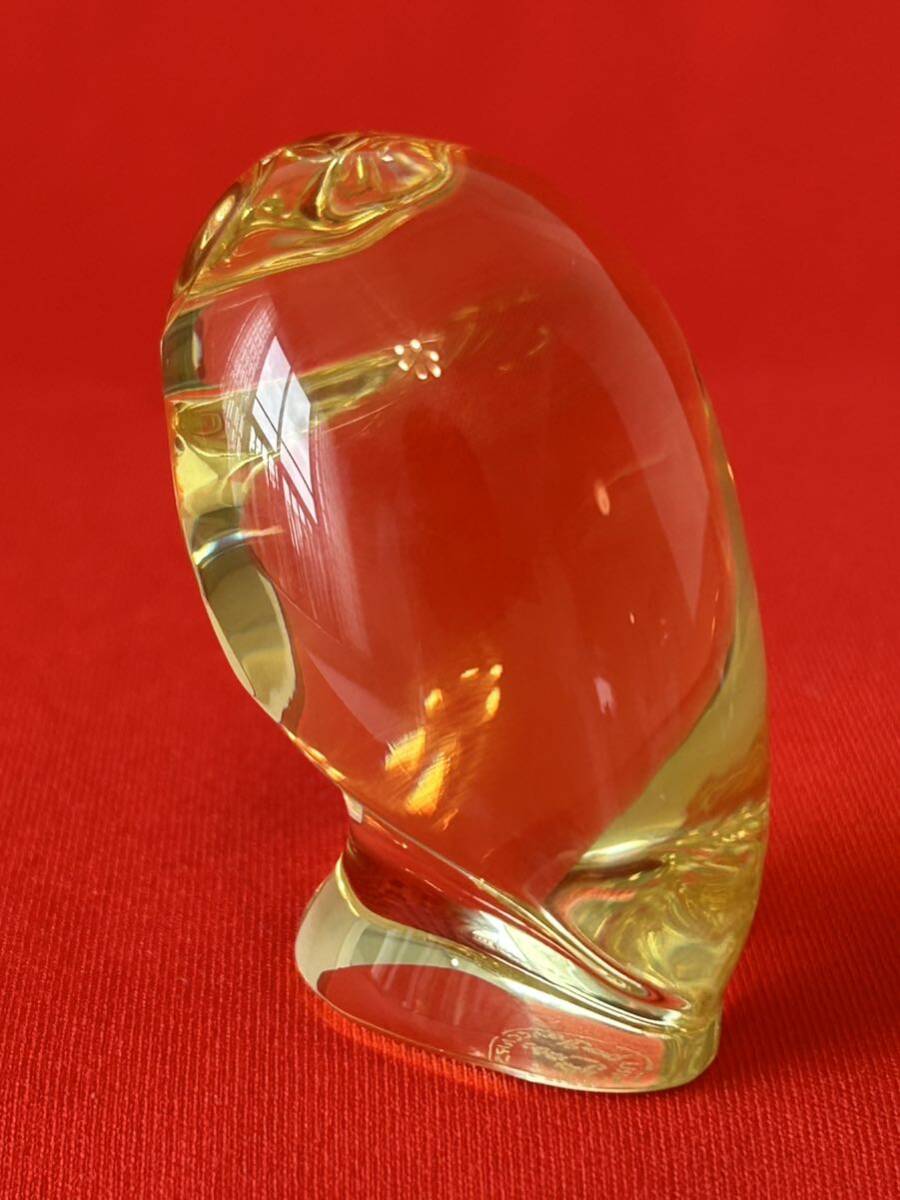 Bibian 比比昂- Baccarat バカラクリスタルフクロウ梟黄色 Bibian 比比昂- Baccarat バカラクリスタルフクロウ梟黄色