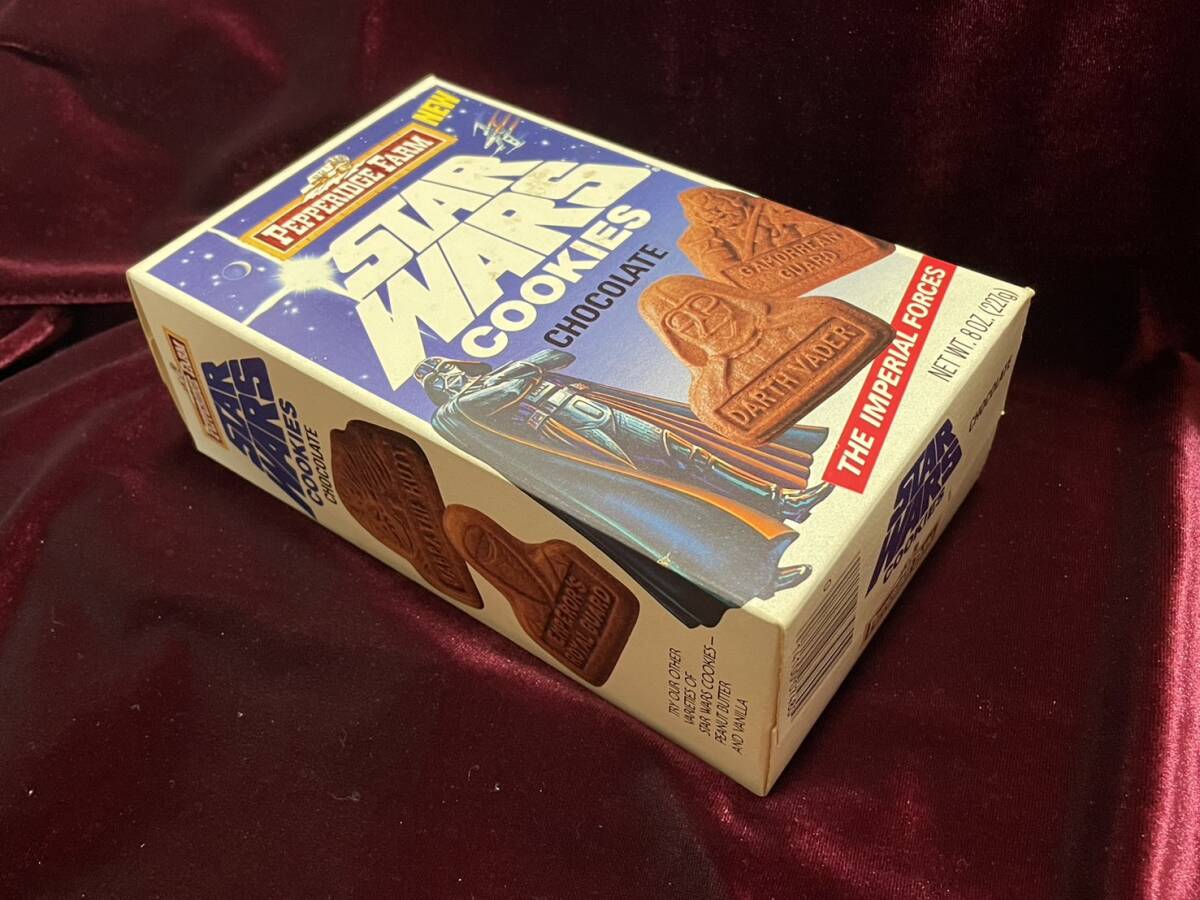 【激レア/ビンテージ】スターウォーズクッキー StarWars Cookies（チョコレート CHOCOLATE）空き箱_画像4