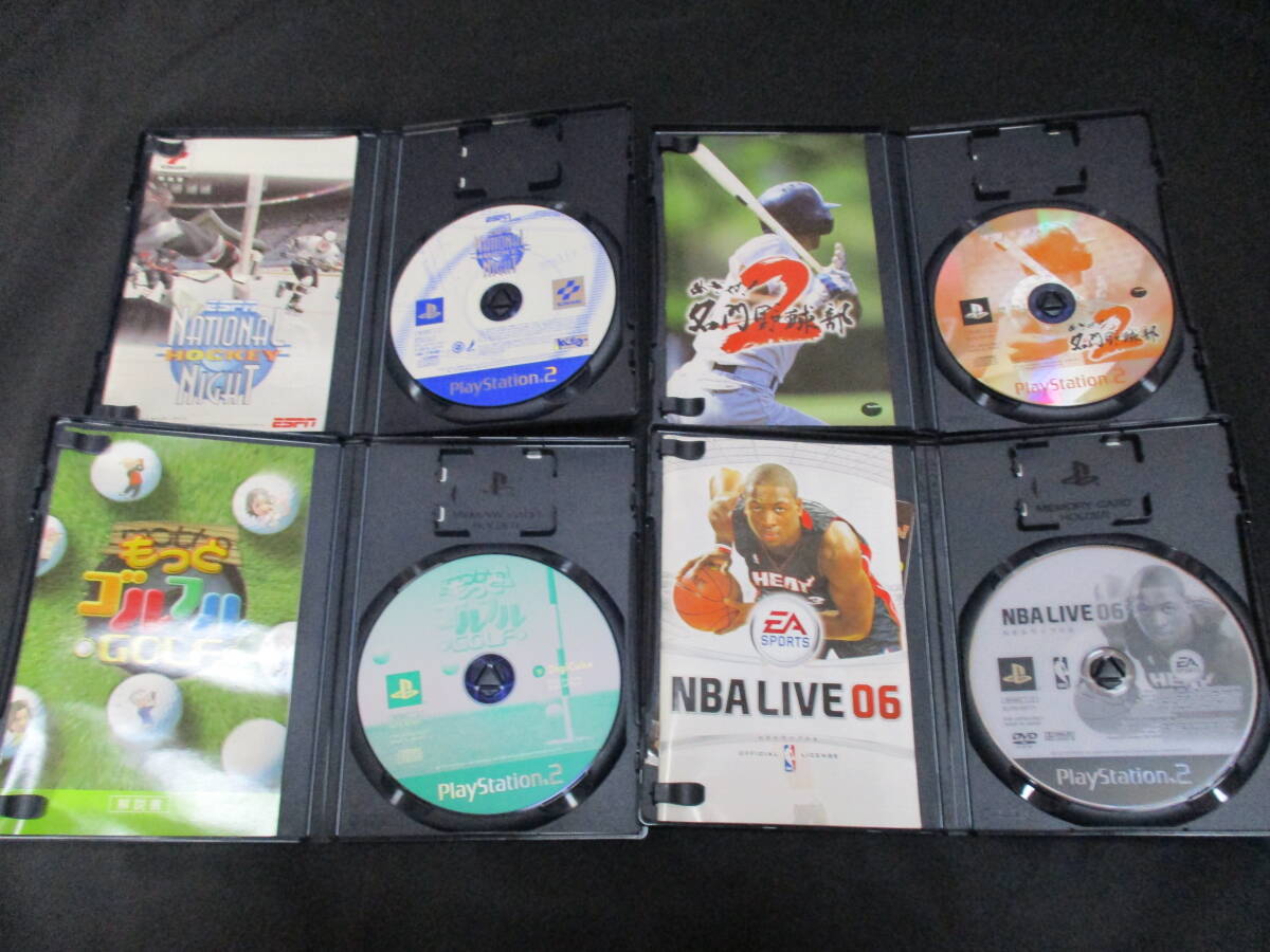 【PS2】クライマックステニス、レッスルキングダム2他スポーツ系7本セット（中古）初期動作確認済の画像6