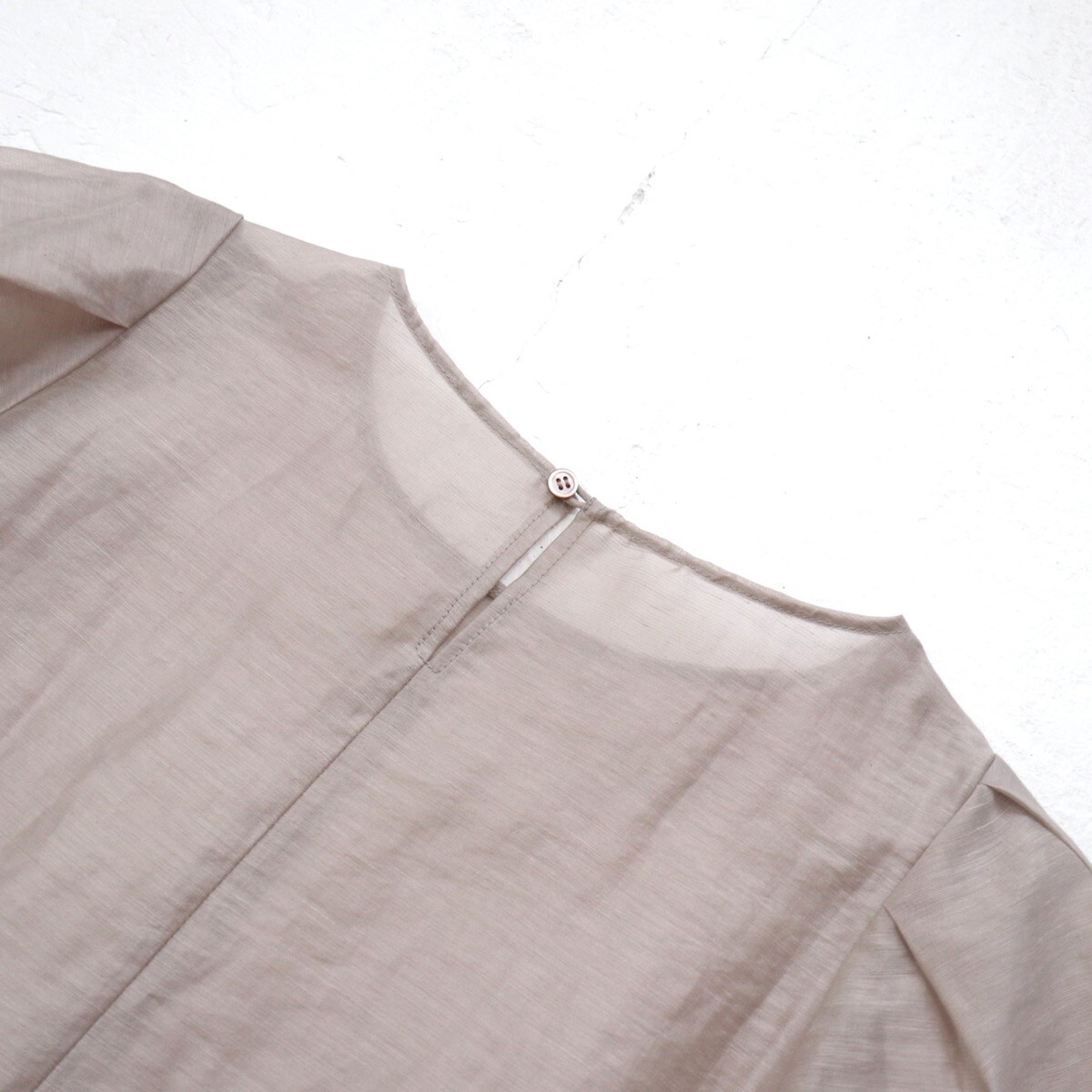 [ prompt decision ] beautiful goods *1.3 ten thousand Urban Research rosso l....ko Kuhn sleeve!linen.sia- blouse postage 230 jpy ~(URBAN RESEARCH ROSSO)