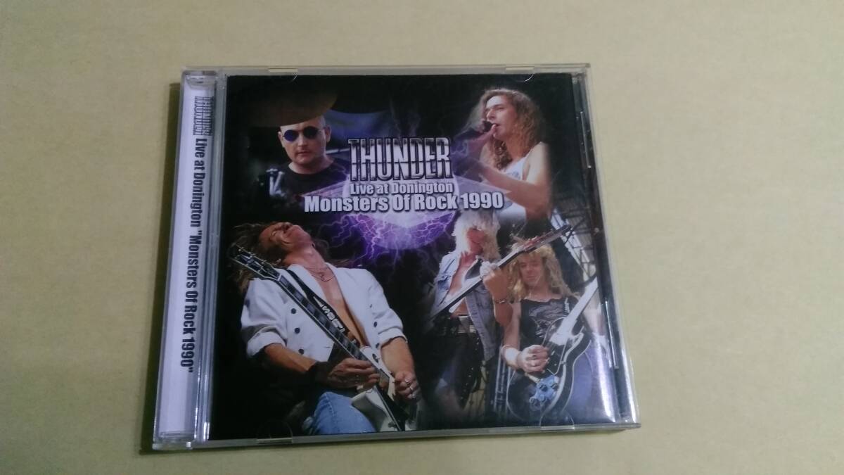 Thunder ‐ Live At Donington (Monsters Of Rock 1990)☆The Quireboys Sammy Hagar GUN Fair Warning Great White Whitesnake Magnum _画像1