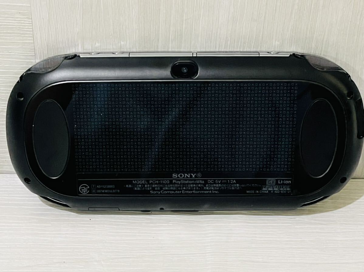 1円~SONY ソニー PSVITA ブラック PCH-1100_画像2