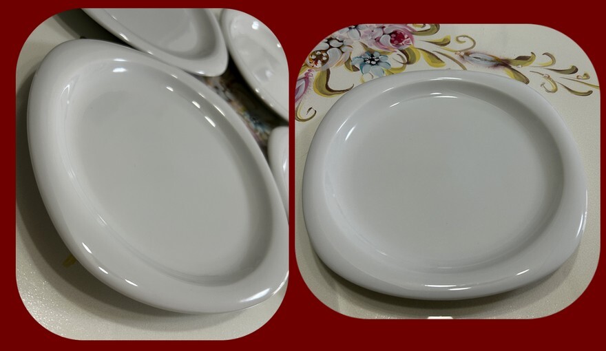 ★ ローゼンタール スタジオライン・スオミ ホワイト プレート19cm x 4枚セット Rosenthal Studio-linie Suomi White Plate GERMANY_画像6