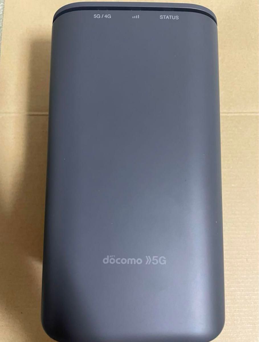 NTTドコモ home 5G HR01 ダークグレー ホームルーター