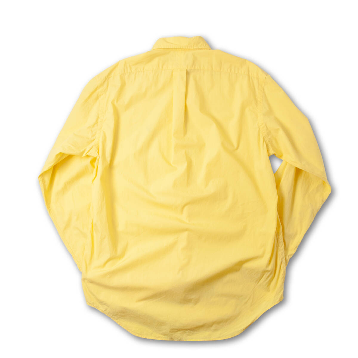 1990s ラルフローレン シャツ Ralph Lauren YARMOUTH Button Down Shirts Lemon Yellow_画像8