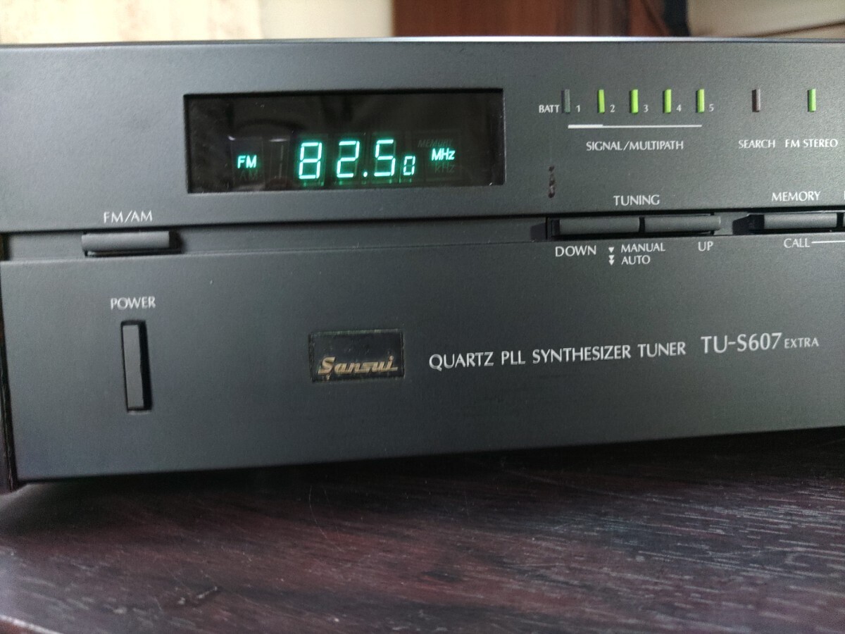  Sansui TU-S607 EXTRA tuner 