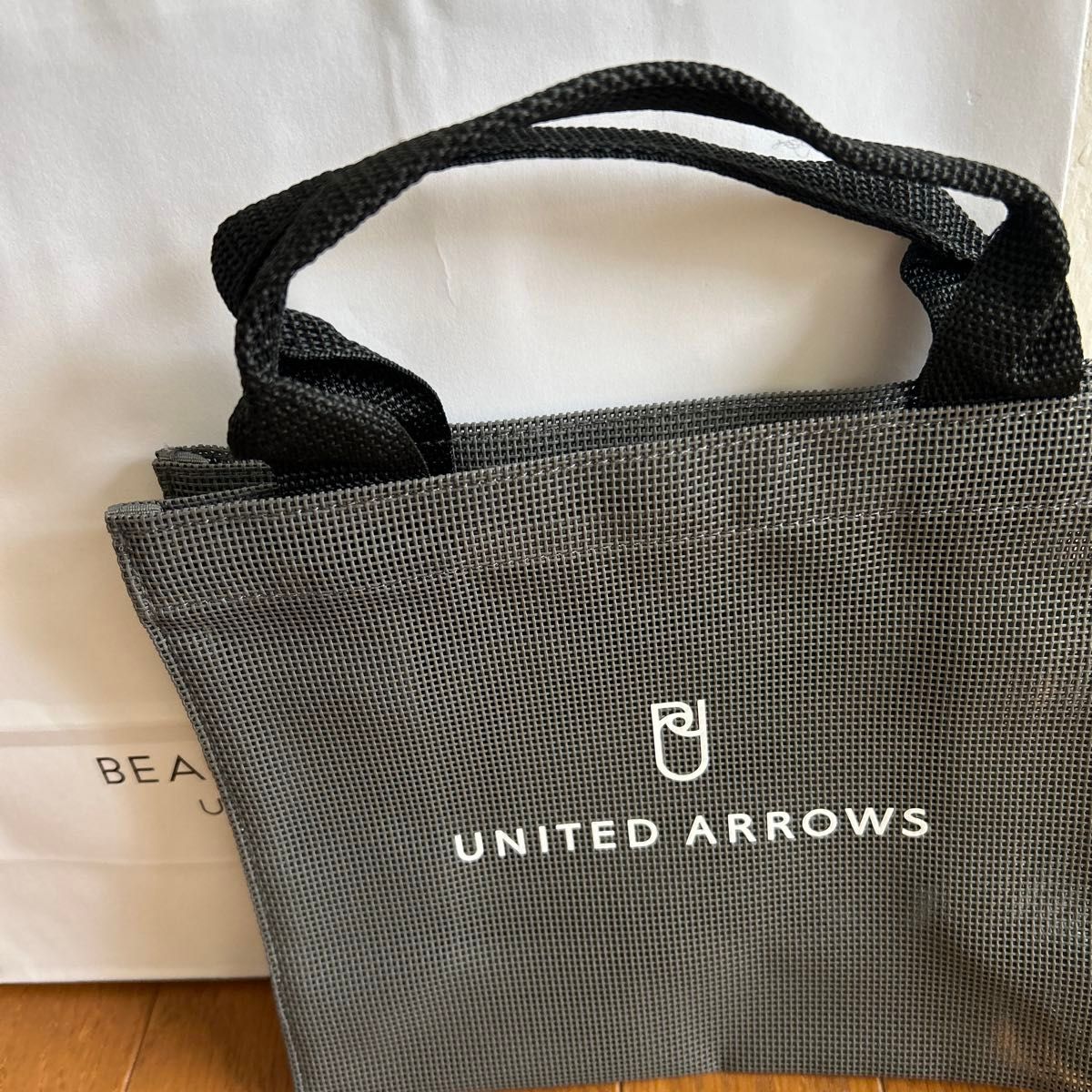 UNITED ARROWS メッシュトートバッグ