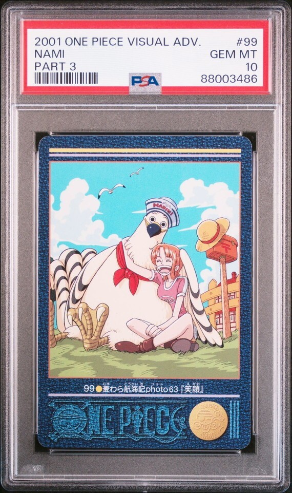 PSA10 No 99 麦わら航海記Photo63 ワンピース ビジュアル PSA10 No 99 麦わら航海記Photo63 ワンピース ビジュアル