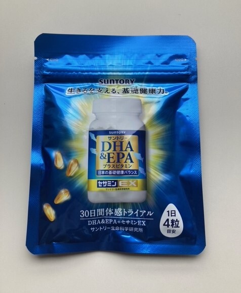 * Suntory DHA&EPA+ сесамин EX плюс витамин 30 день минут 120 шарик * новый товар нераспечатанный / бесплатная доставка 
