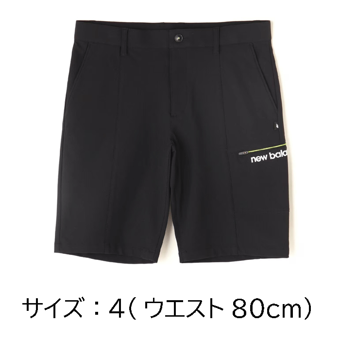 【定価13,200円】ニューバランスゴルフ ストレッチハーフパンツ (4132002-010 サイズ：4) 新品値札付き 2024新作【NewBlance Golf正規品】