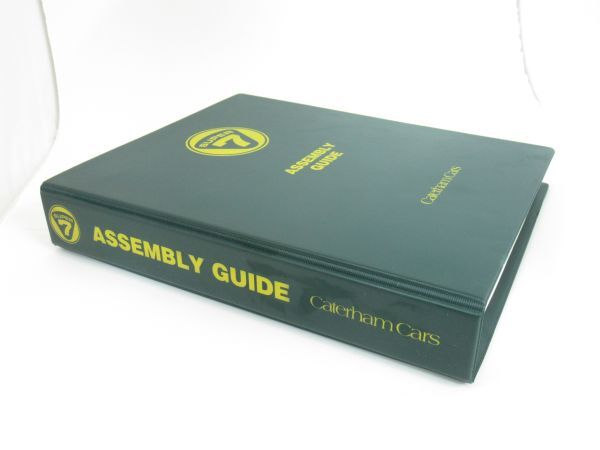 AC 12- 2 ps foreign book ke-ta ham super-seven service book assembly guide manual SUPER 7 ASSEMBLY GUIDE Caterham Cars
