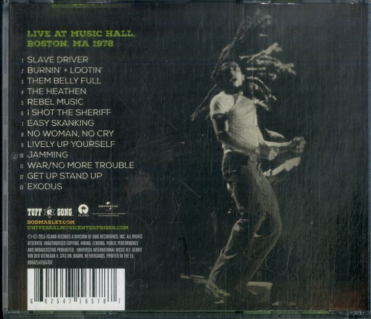 D00158513/CD/Bob Marley & The Wailers「Easy Skanking In Boston '78」_画像2