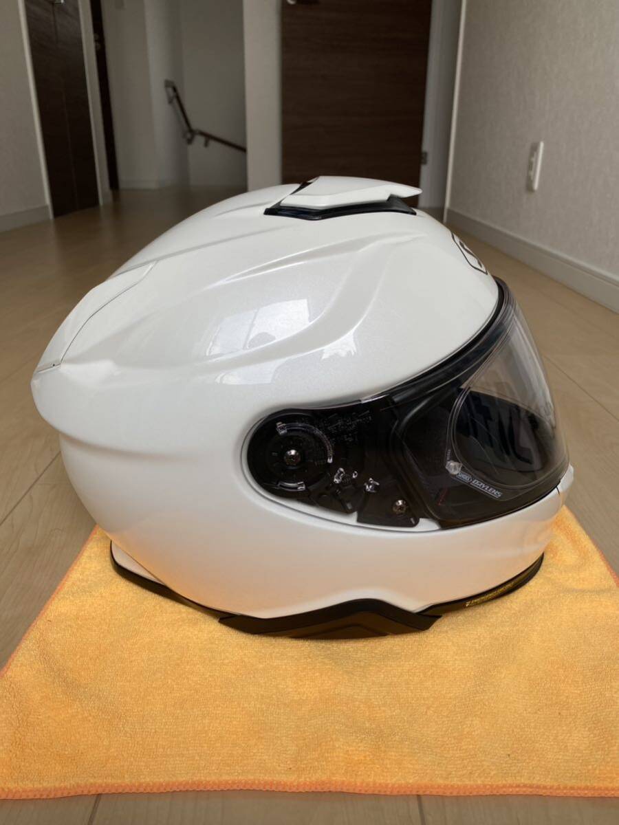 2023年製 美品 SHOEI GT-Air Ⅱ ルミナスホワイト サイズ L ショウエイ ショーエイ GT-Air2 GTAir2 フルフェイス_画像4