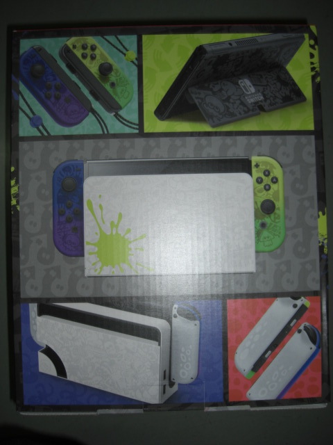 即決 Nintendo Switch ニンテンドースイッチ本体 有機ELモデル スプラトゥーン3 エディション  新品未開封 送料無料 ゆうパック発送 の画像2