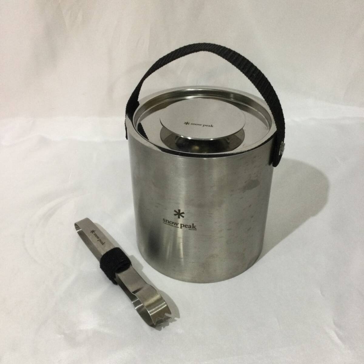 [ not for sale ]* snow .[snow peak Snow Peak ] Point gift ICE PAIL ice pail PG-111* rare outdoor camp supplies lock sake cup and bottle A822