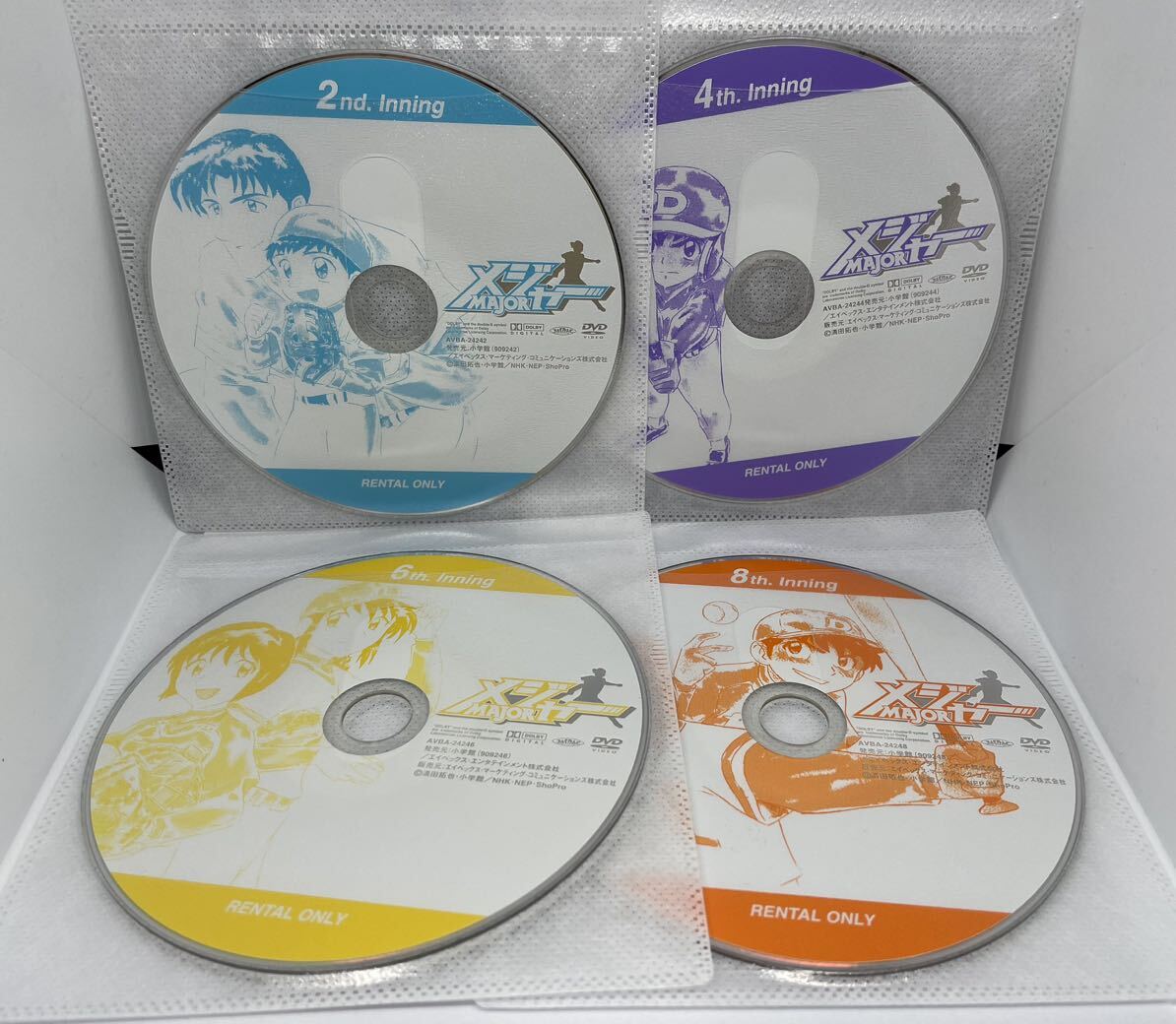 メジャー MAJOR 1期 DVD 全9巻 全巻セット レンタル落ち