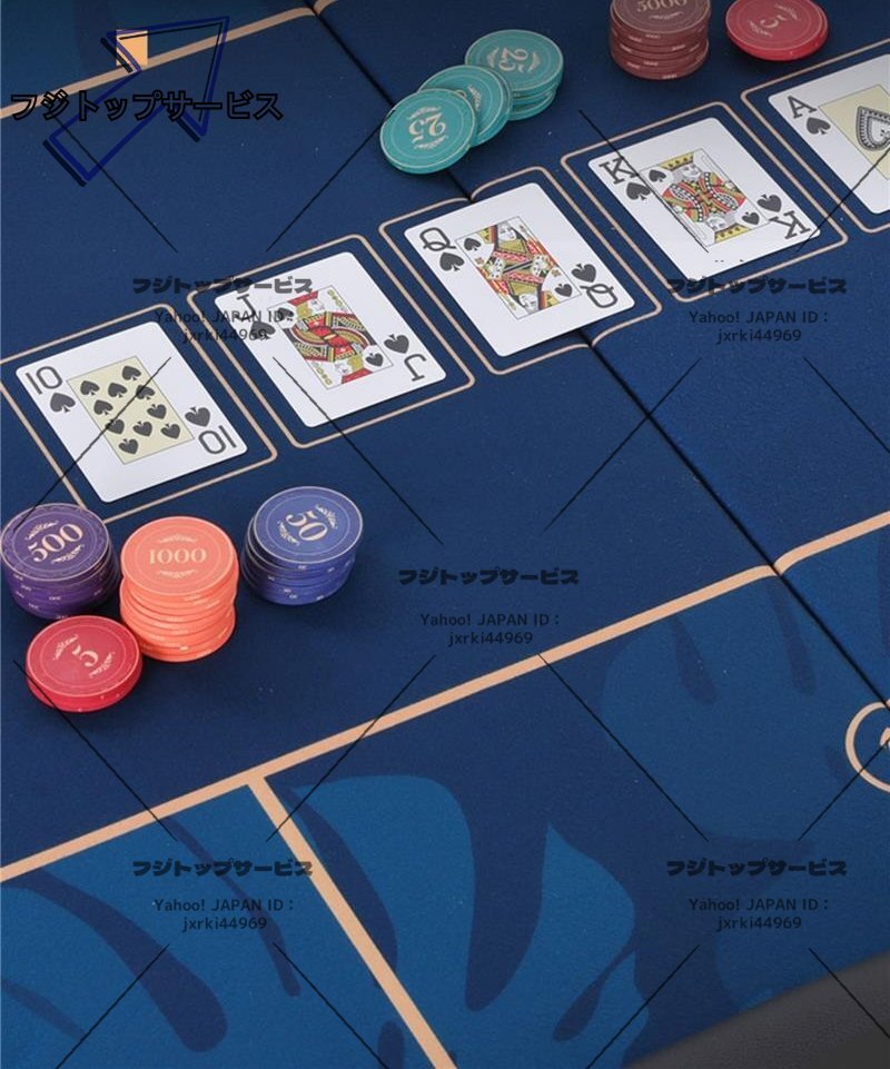 4色から選択可能 折りたたみ式ポーカーテーブル、カジノレジャー 4色から選択可能 折りたたみ式ポーカーテーブル、カジノレジャー