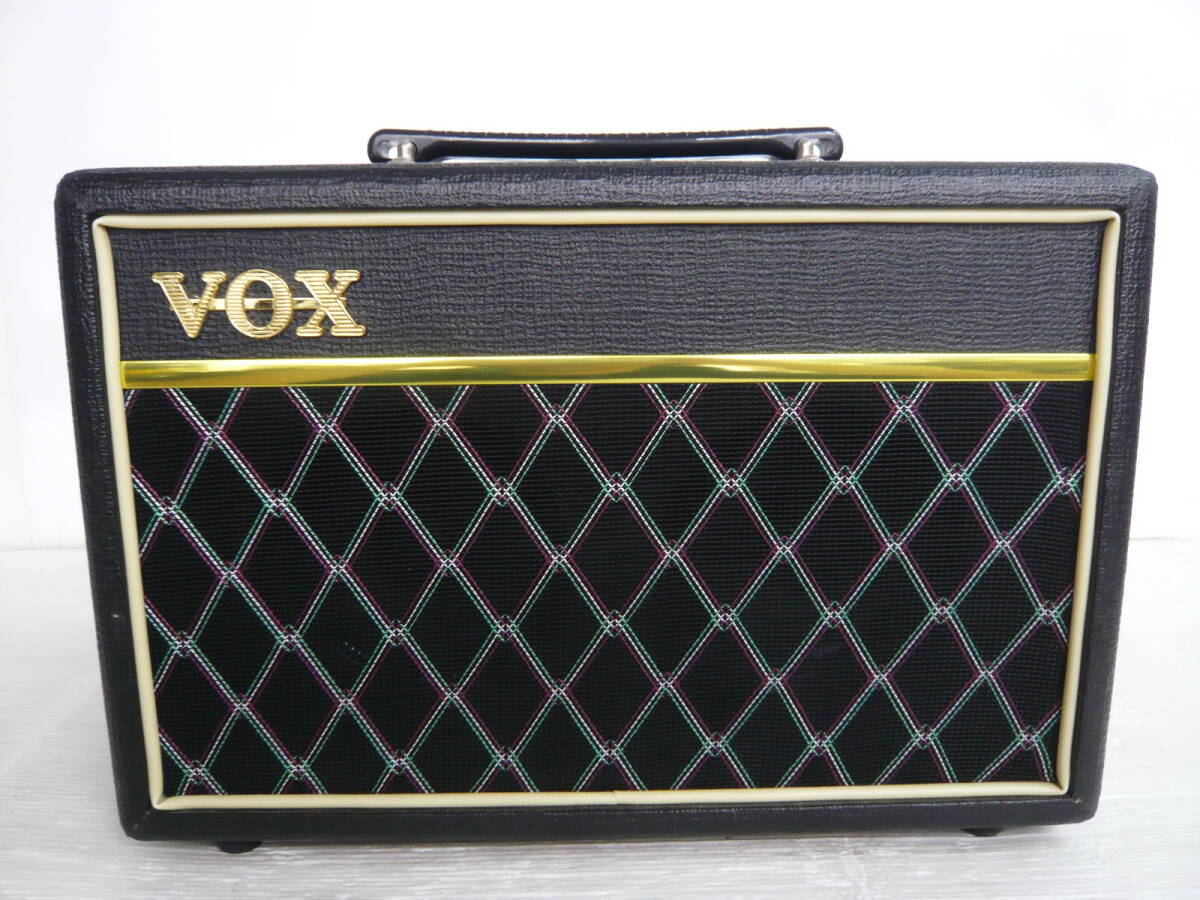 静/VOX/ベースアンプ/Pathfinder Bass 10/PFB-10/5インチ・スピーカー2個マウント/15W/100V~/通電のみ確認/スレ・汚れ有★S-6210★_画像1