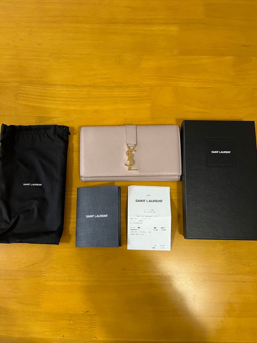 美品】サンローラン SAINT LAURENT 長財布 財布 ハイブランド 美品】サンローラン SAINT LAURENT 長財布 財布 ハイブランド