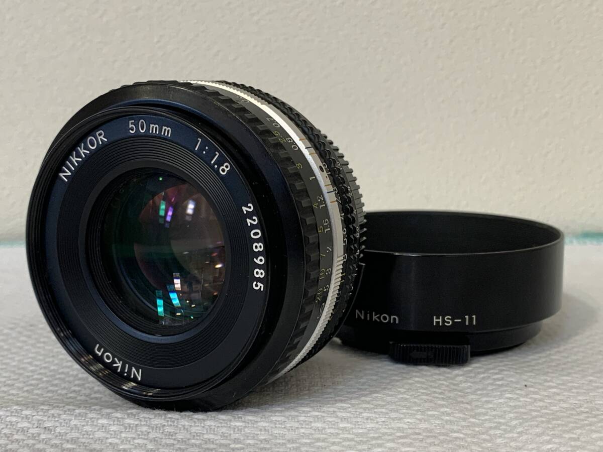 ★☆ニコン Nikon AI-S Nikkor 50mm F1.8 パンケーキ 中古品☆★_画像1