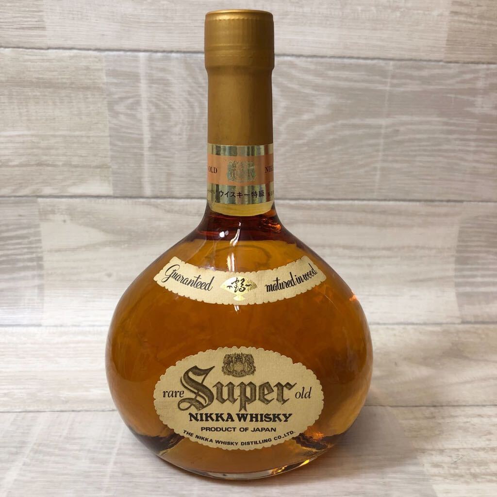 A517 ◆古酒 ◆スーパーニッカ ウイスキー オールド RARE OLD NIKKA WHISKY 特級 ニッカウヰスキー 年代物 760mlの画像2