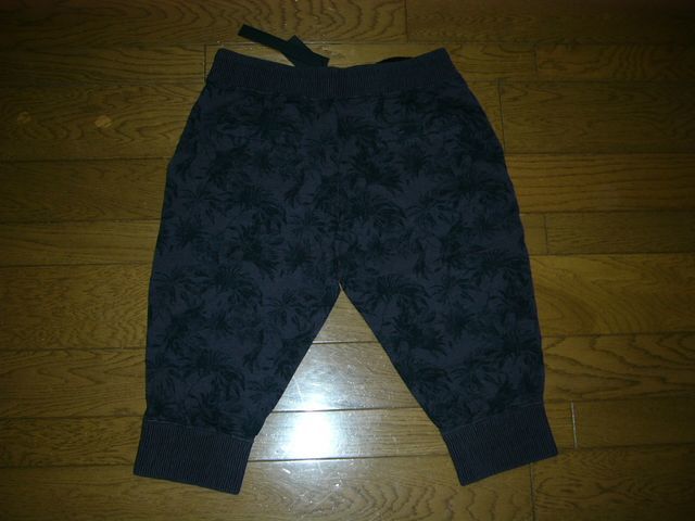  new goods SHELLAC shellac sweat shorts 46 cropped pants aro is flower / shorts 